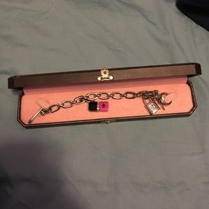 Juicy couture charm bracelet