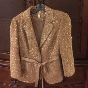 Darling short sequin jacket.