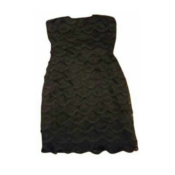 Guess strapless dress