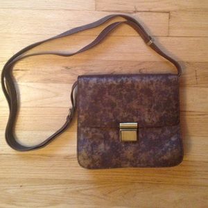 W by Worth 100% antiqued leather purse