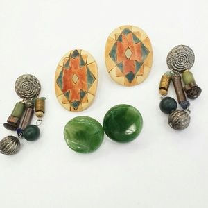 Vintage earrings set