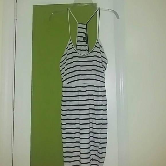 Black and white dress