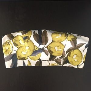 Top Shop Twill Halter Top