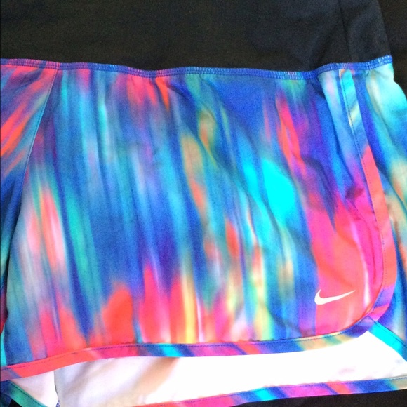 Tie dye Nike running short