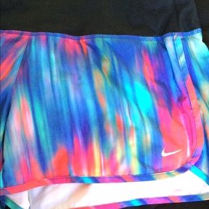 Tie dye Nike running short