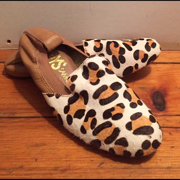 Yosi Samra- Preslie Calf Hair foldable flats