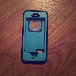 Blue IPhone 5 protective case