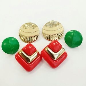 Vintage Earrings Set