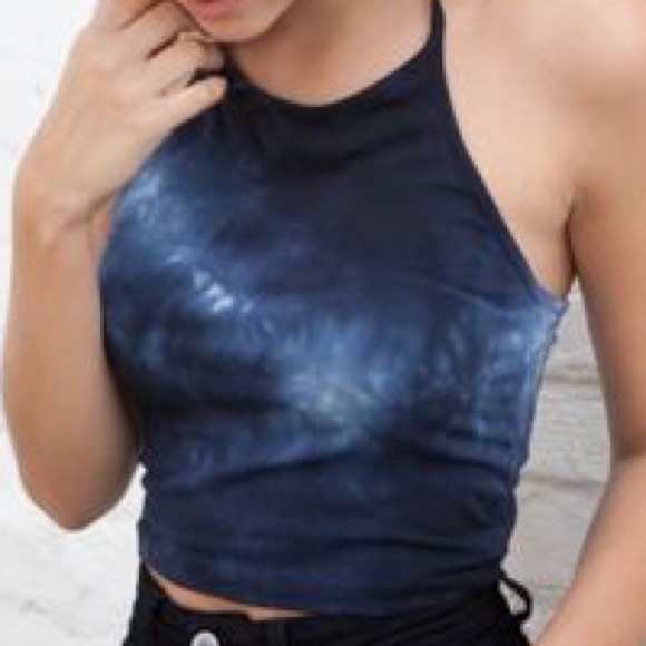 Tie dye halter top