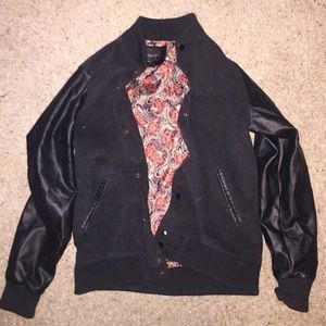 Mens obey varsity jacket