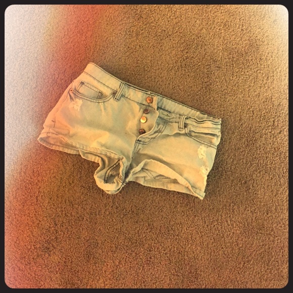 High waisted shorts
