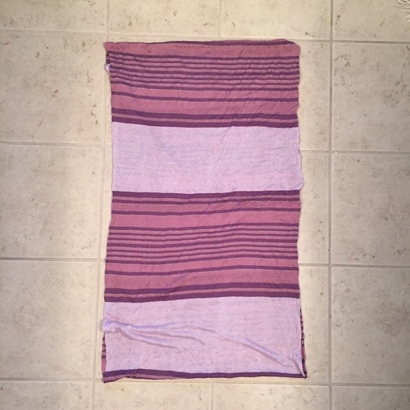ClosetClosingin 24hrs! PurpleStriped InfinityScarf - Picture 2 of 3