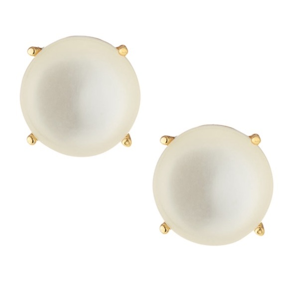 Neiman Marcus Moonstone Stud Earrings -NEW