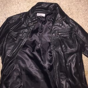 UO Charles and a half leather jacket