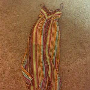 Colorful maxi dress