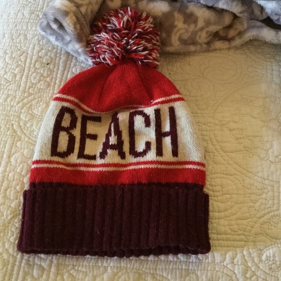 Beach please Hollister beanie