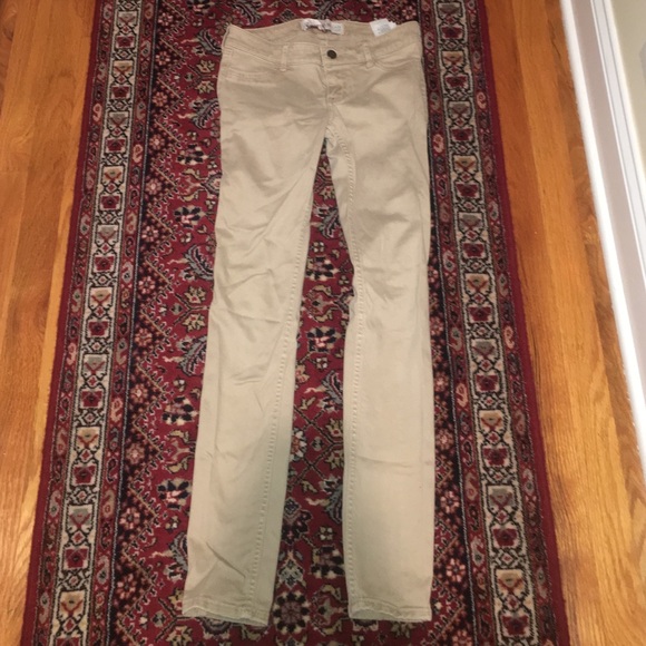 Brand new Tan Hollister Jeans