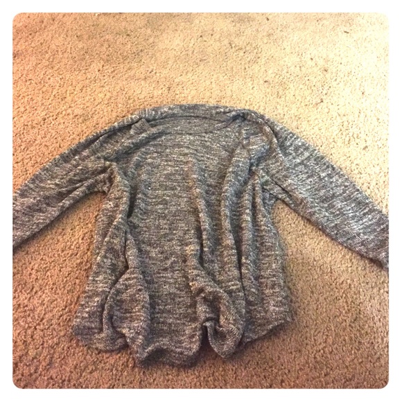 Soft gray sweater