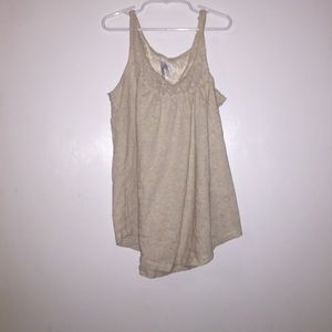 Lace tank top