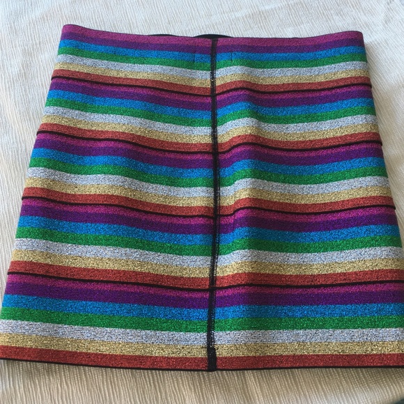 Multicolor bandage style mini skirt - Picture 2 of 4