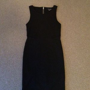 Black mini dress