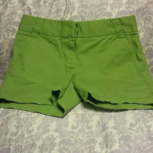 Reduced ! J. Crew city fit Chino green shorts