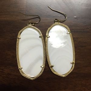 pearl Kendra Scott Danielle earrings