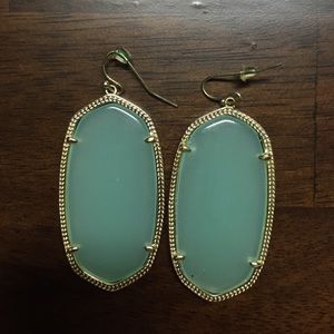 chalcedony Kendra Scott Danielle earrings