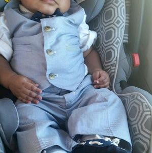 Janie & Jack Vest & Pants Suit