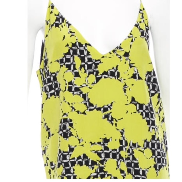 BALENCIAGA Silk chartreuse blouse - Picture 2 of 4