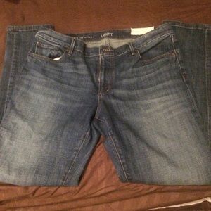 Anne Taylor Relaxed Skinny Jeans