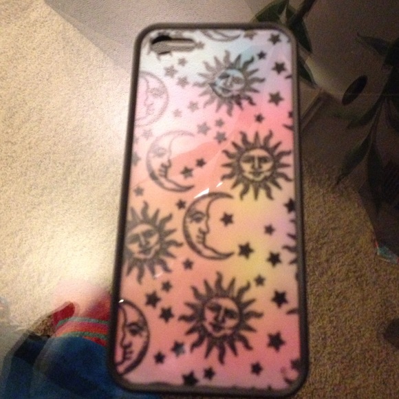 Wildflower sun and moon iPhone 5/5s case