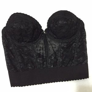 Black Lace Bra/Bustier