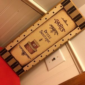 Quaint little boutique sign