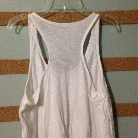 Precious Lace-Front Racerback Tank - Picture 3 of 4