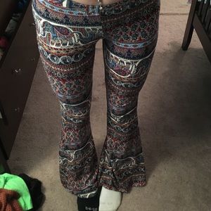 Elephant print pants