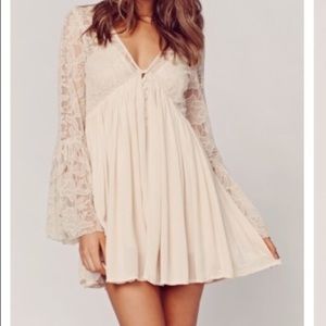 Free People Womens With Love Boho Dress