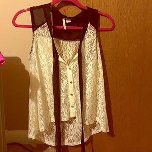 ❌❌ SOLD Lace Top!