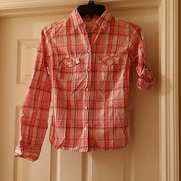 American Eagle plaid shirt - Picture 1 of 1