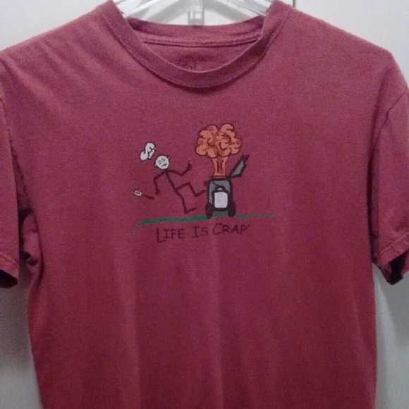 Life Is Crap Grilling Tshirt