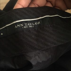 Ann Taylor Black Slacks 4P