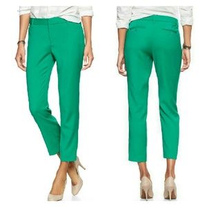 💫GAP Slim Cropped Double-Weave Pants