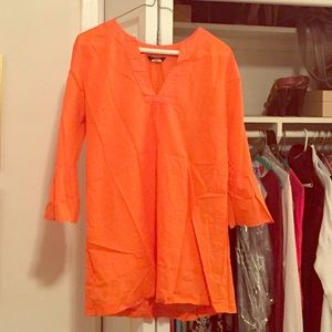 Gorgeous orange tunic - J.Crew