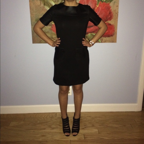 Black Leather Dress