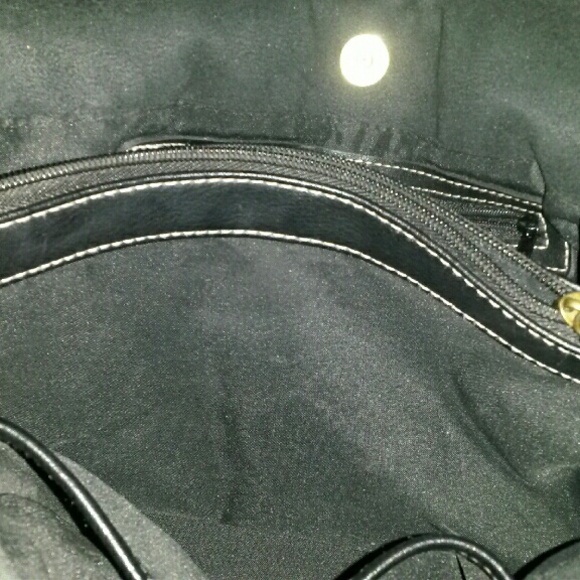 ❌SOLD❌Black suede purse - Picture 2 of 3