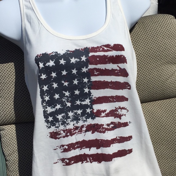 American Flag Tank Top - Picture 2 of 4