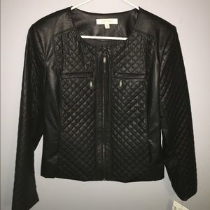 Ellen Tracy Leather Jacket