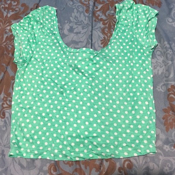 Poker Dot Crop Top