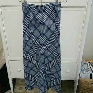 Vintage plaid skirt