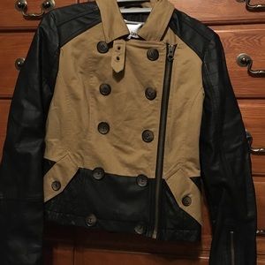 Bar lll leather jacket! Size S